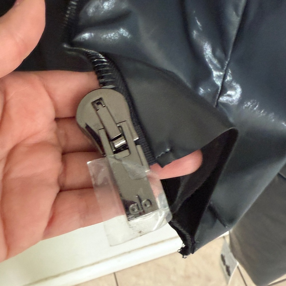 ALO Liquid Jacket with Cropped Length - Picture 6 of 8